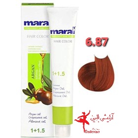 رنگ مو مارال شماره 6.87 برنزی