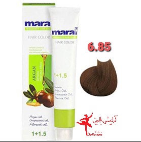 رنگ مو مارال شماره 6.85 بلوند نسکافه ای تیره