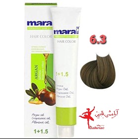 رنگ مو مارال شماره 6.3 بلوند زیتونی تیره