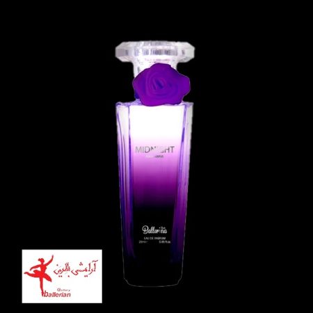 عطر جیبی زنانه بالرینا مدل میدنایت Midnight