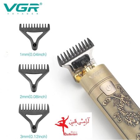 ماشین اصلاح موی سر و صورت وی جی ار مدل V-076