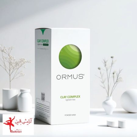 ماسک صورت اورموس مدل کمپلکس خاک رس چای سبز جو دوسر وزن 30 گرم بسته 5 عددی