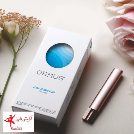ژل ماسک صورت اورموس مدل هیالورونیک اسید حجم 15 میلی لیتر بسته 6 عددی