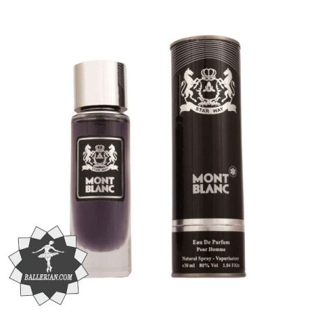 عطر جیبی مردانه استار وی مدل MONT BLANC حجم 30 میلی لیتر