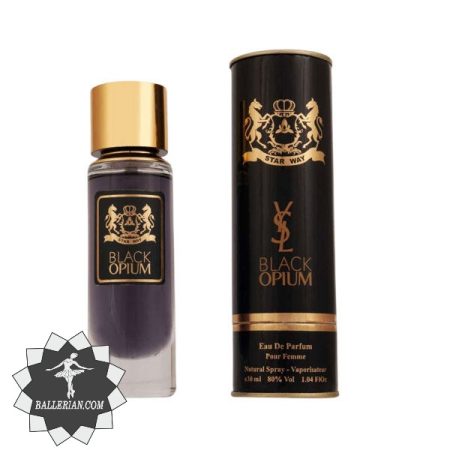 عطر جیبی زنانه استار وی مدل BLACK OPIUM حجم 30 میلی لیتر