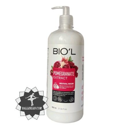 ماسک موی بیول حاوی عصاره انار 800 میلی لیتر Biol