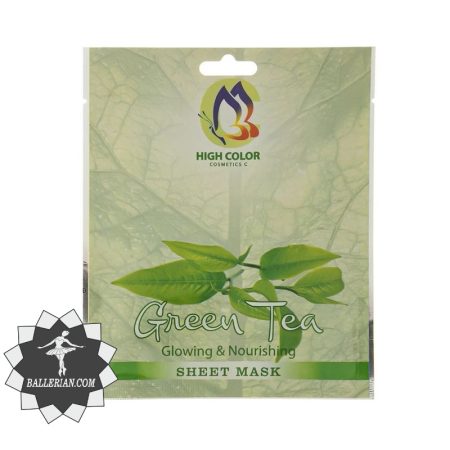 ماسک ورقه‌ای چای سبز های کالر