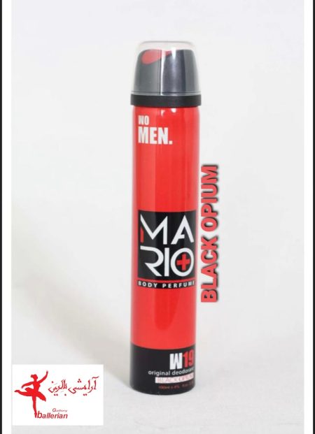 اسپری بدن ماریو با رایحه بلک اوپیوم