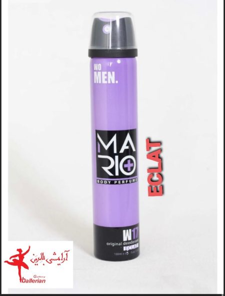 اسپری بدن ماریو با رایحه اکلت