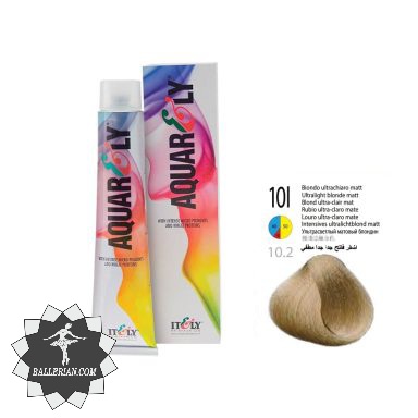 رنگ موی آکوارلی بلوند زیتونی خیلی خیلی روشن شماره Aquarely 10I