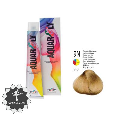 رنگ موی آکوارلی بلوند خیلی روشن شماره Aquarely 9N