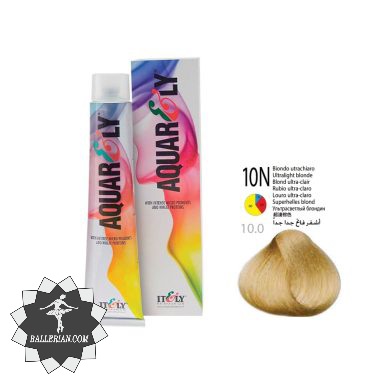 رنگ موی آکوارلی بلوند خیلی خیلی روشن شماره Aquarely 10N