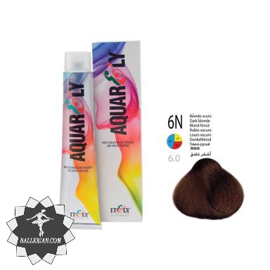 رنگ موی آکوارلی بلوند تیره شماره Aquarely 6N