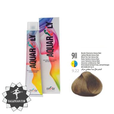 رنگ مو آکوارلی شماره 9II زیتونی شدید بلوند خیلی روشن